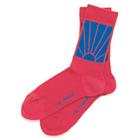 Gosha Rubchinskiy紅 × 藍色長襪 $299（L）