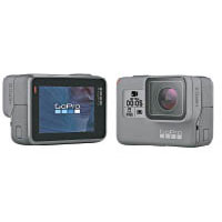 GoPro Hero5 Black 語音控制<br>GoPro以Action Cam「響朵」，最新Hero5 Black不但具備4K@30fps拍片質素，更引進語音控制功能。機背設有2吋觸控屏幕，並對應10米防水，手濕也能篤芒操控。售價：$3,200（a）