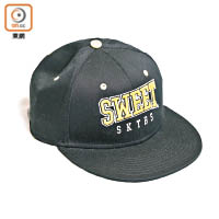 黑×黃×白色品牌名字Cap帽 $280