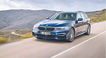 新5系Touring日前在BMW官網發布，車重更減輕達100kg。