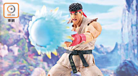 《Street Fighter V》1:12 Ryu高度約177mm。<br>售價︰$428