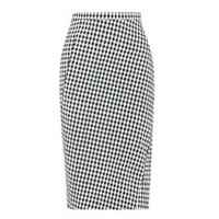 ALTUZARRA黑白色千鳥格圖案Pencil Skirt $4,355（A）