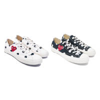 COMME des GARÇONS PLAY×CONVERSE Chuck Taylor All Star '70 Low $1,250/各