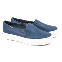 Keds Triple Decker深藍色厚底Slip On $440（A）