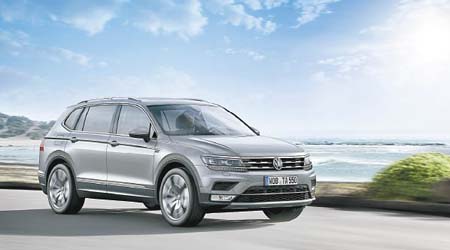 Tiguan Allspace車長增加至4,701mm，更具霸氣。