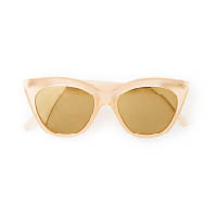 Le Specs磨沙黃色框太陽眼鏡 $580（C）