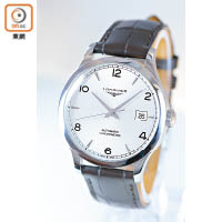 Longines Record 40mm男裝精鋼腕錶 $17,200