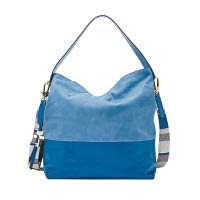 Fossil深藍色Hobo Bag $2,800（A）