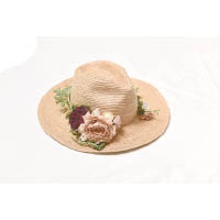 CA4LA立體花飾草帽 $2,995