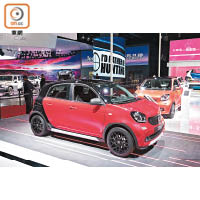 smart forfour crosstown edition
