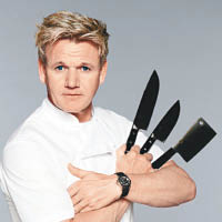 Gordan Ramsay既是名廚又是餐廳老闆，在電視節目上激動而寸爆的表現令人「難以忘懷」。