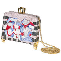 Marina Rinaldi×Stella Jean拼色圖案Clutch Bag $3,980（B）