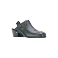 LAURENCE DACADE黑色Cowboy款Mule Shoes $5,934（B）