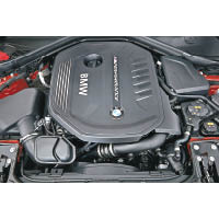這具3.0L直六M Performance TwinPower Turbo引擎，扭力高達500Nm。