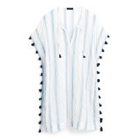 J.CREW白×粉藍色條子Tunic $880（B）