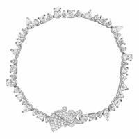 Dior Joaillerie Archi Dior Cocotte 18K白金鑽石手鏈 個別定價（C）