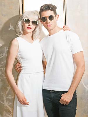 On Her<br>MYKITA for PUYI Precious Boldewyn太陽眼鏡 $7,240<br>On Him<br>MYKITA STUDIO 1.2太陽眼鏡 $5,980<br>All from（a）