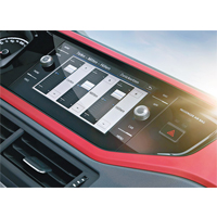 從音響系統到各項行車設定，都可透過娛樂控制介面設定。