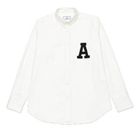 白色A字圖案恤衫 $1,999