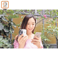 透過Wi-Fi功能可連接到手機App《PIXPRO 360 VR Remote Viewer》遙距操作。