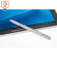 S Pen筆身闊度僅9mm，支援4,096級壓力感應。