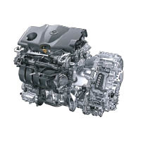 211ps的綜合馬力來自2.5公升直四引擎及電動馬達組成的油電混合動力系統。