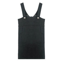 黑色針織吊帶裙 $2,525（A）