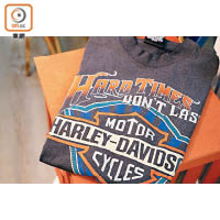 Harley-Davidson古董Tee 未定價（A）
