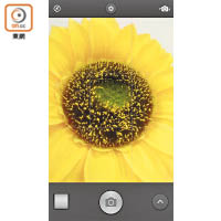 影相介面簡單易用，而且內置多個拍攝模式。