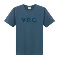 A.P.C.深藍色短袖上衣 $800（B）