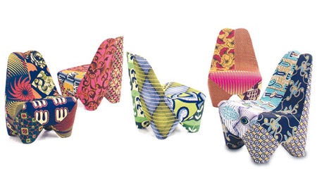 Binta<br>融入非洲木雕和塞內加爾的紡織布料，顏色鮮艷，富有濃烈的非洲風情。
