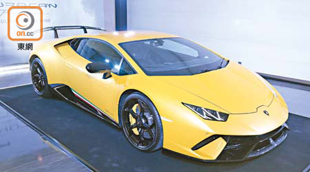 Lamborghini Huracán Performante<br>售價：$4,880,000起