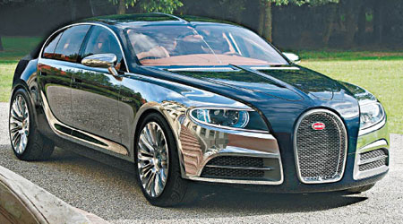 Bugatti在2009年所發表的四門概念跑車Galibier，至今仍然量產無期。