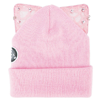 SILVER SPOON ATTIRE粉紅色貓耳Beanie $867（A）