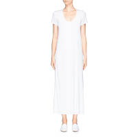 THE ROW白色T-Shirt Maxi Dress $5,000（B）