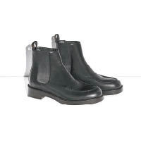 3.1 Phillip Lim黑色皮革短靴 未定價（A）