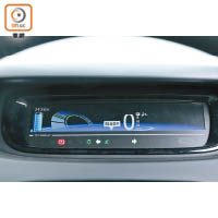 儀錶板旁設按鍵，讓車主按喜好從6種不同的顯示模式及3種不同的死火燈提示聲音中切換。
