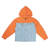  CLOTTEE by CLOT橙×藍色連帽衞衣 $680（A）