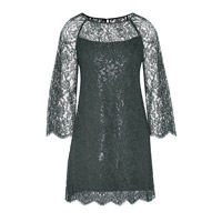 VANESSA SEWARD黑色喱士連身裙 原價：$4,519　半價：$2,259（A）