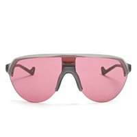 DISTRICT VISION粉紅色透明鏡片墨鏡 $2,333（B）