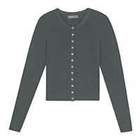 黑色Snap Cardigan $1,590（A）