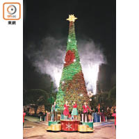 「夢想成真聖誕樹亮燈禮」舉行期間，聖誕歌詠團將會為大家演繹悅耳歌曲。