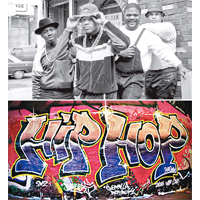 Hip Hop是美國街頭黑人文化，當中包括音樂、舞蹈、塗鴉、紋身和衣着。