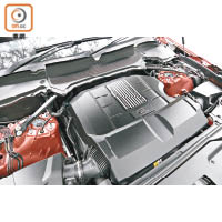 引擎為3.0公升Supercharged，提供強而線性的加速表現。