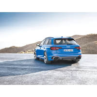 全新RS 4 Avant將於2018年率先在德國推出，預計上半年輸港。