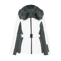 TOPSHOP SNO黑白雙色人造皮草領滑雪外套 $1,258（A）