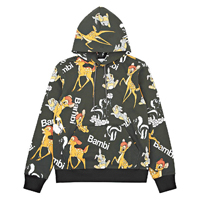 BAMBI COLLECTION BY :CHOCOOLATE黑色All Over Printed連帽衞衣 $459（D）