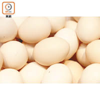 湖北蛋<br>湖北蛋是中國蛋其中一個受歡迎的品種，蛋黃偏紅，味道甘香。