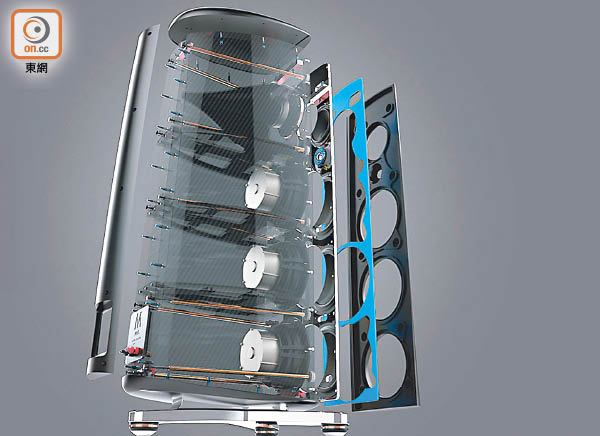 M6碳纖鋁材重量級音箱圖片2