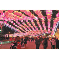 每年台灣燈會，花燈都會結合在地傳統，表現出地方特色。